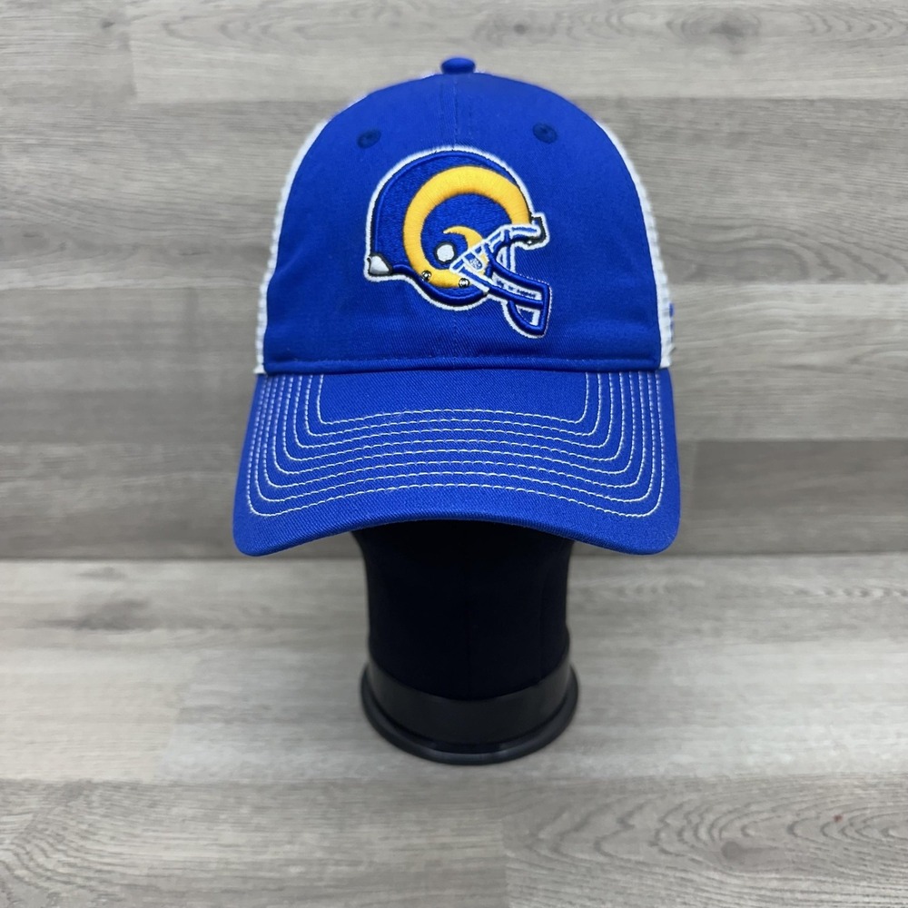 Los Angeles Rams Hat Cap Snap Back Mens One Size Blue NFL Football Fanatics